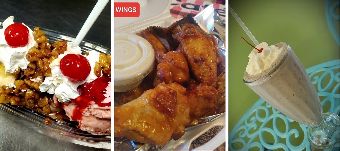Doughboy's Pizza, Arcade, & Ice Cream Menu